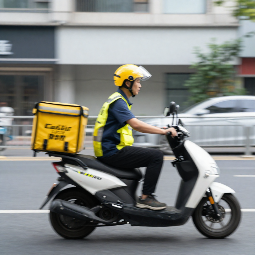 Moto mensajería