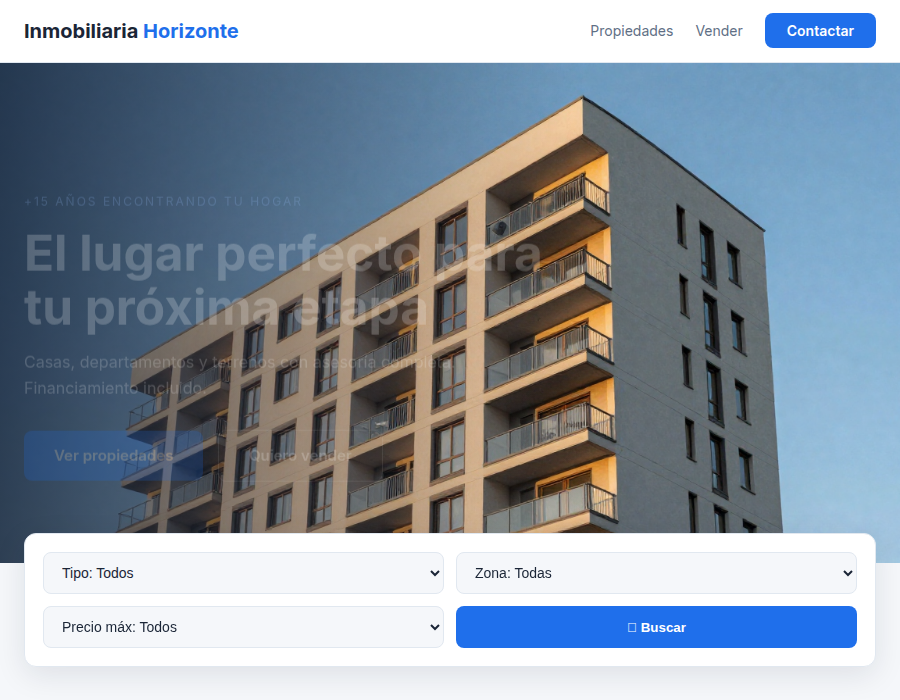 Web inmobiliaria