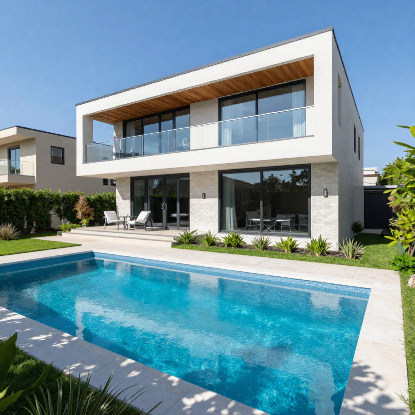 Casa con piscina